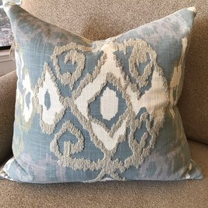 Beautiful Ikat decorative throw pillow